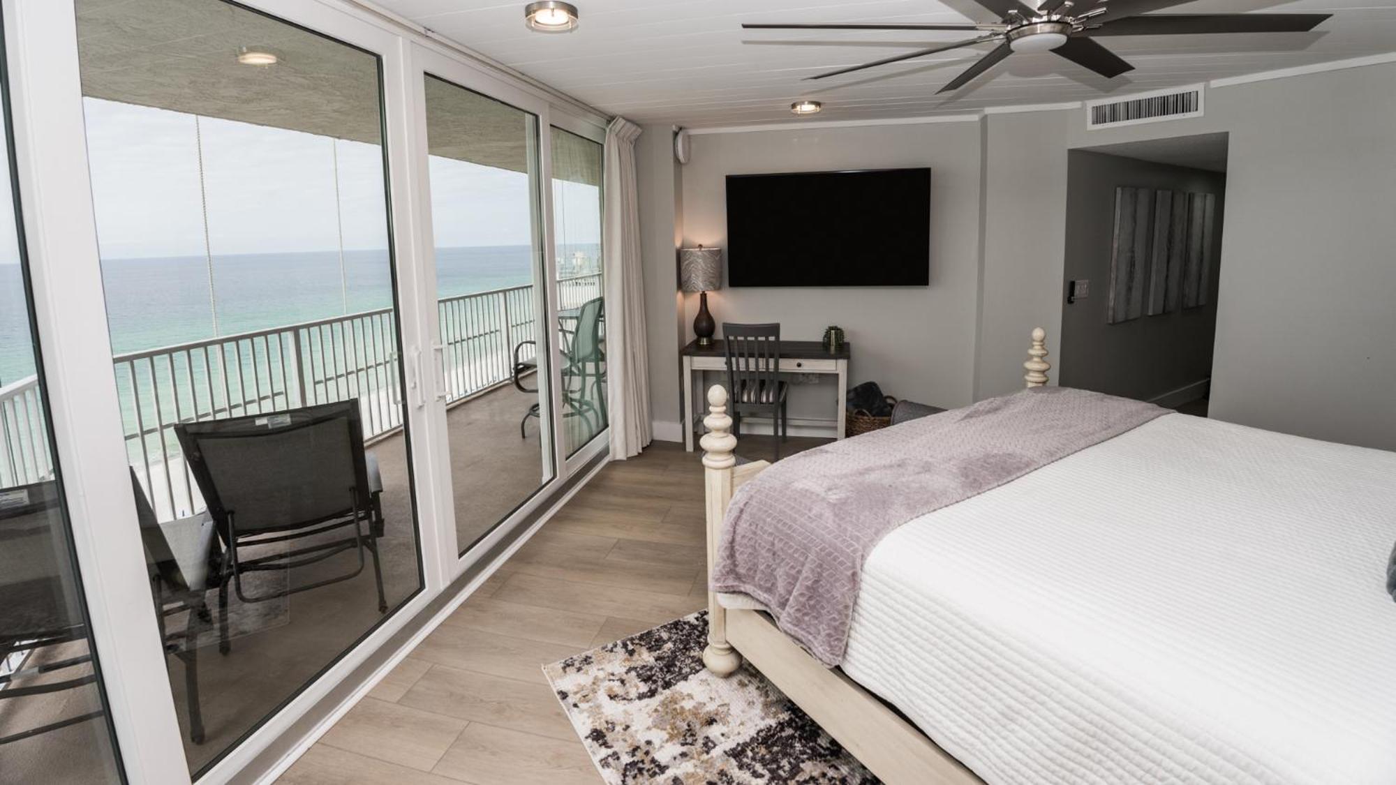 New Rental - 3Br 3Ba Corner Beachfront - 2024 Remodel - 3 Pools, Tiki Hut, Gym, Tennis ปานามาซิตี้บีช ภายนอก รูปภาพ