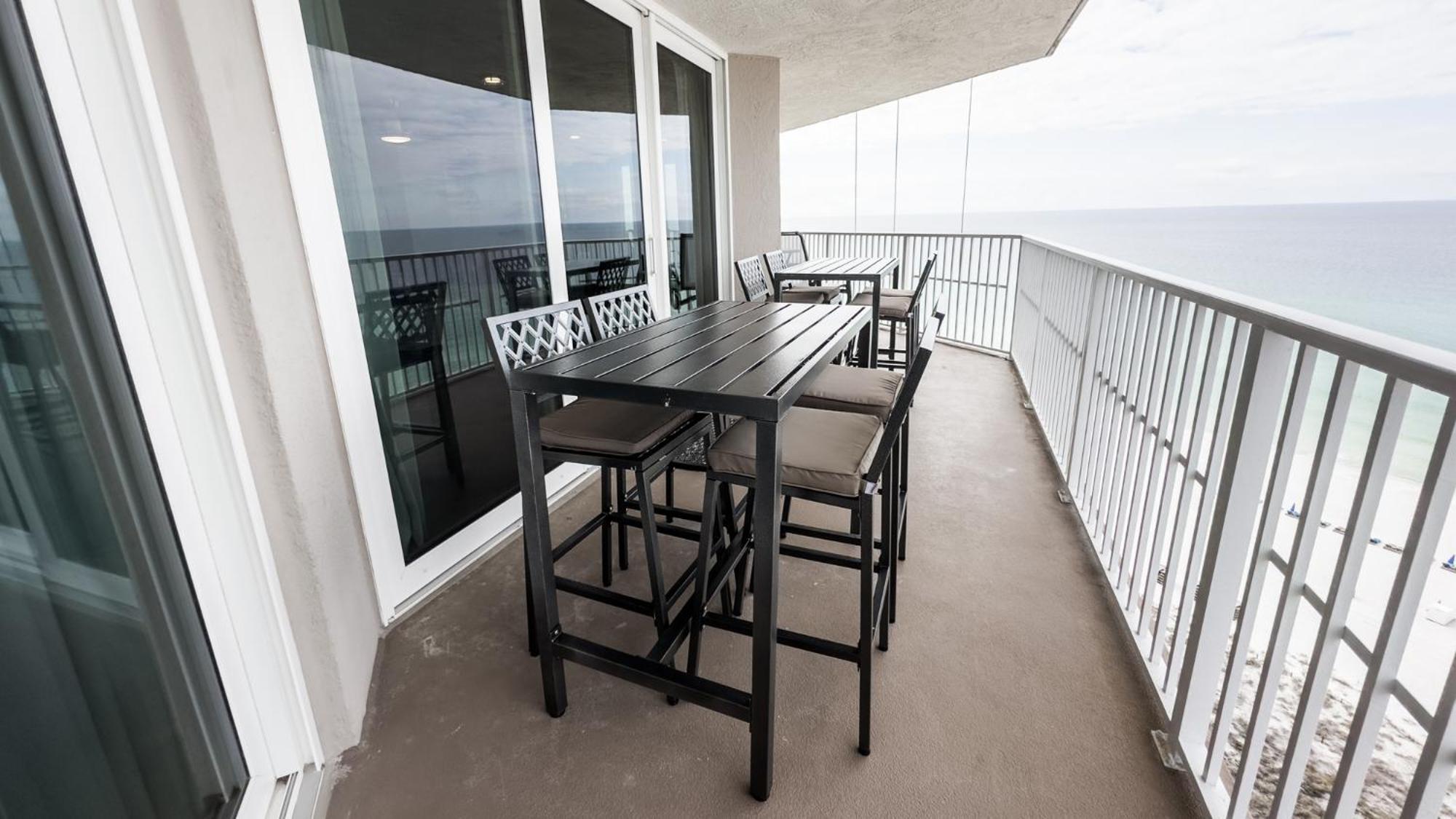 New Rental - 3Br 3Ba Corner Beachfront - 2024 Remodel - 3 Pools, Tiki Hut, Gym, Tennis ปานามาซิตี้บีช ภายนอก รูปภาพ